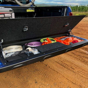 Tailgate Storage Mod - Ford Ranger - Huracan Fabrication-Powdercoated - Afbeelding 1