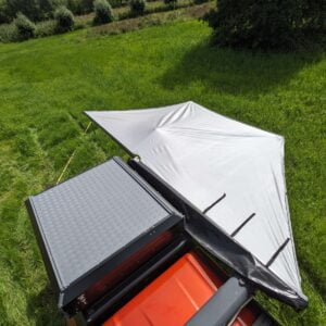 Quick Pitch 180° Luifel - 2,6m-Linkerzijde