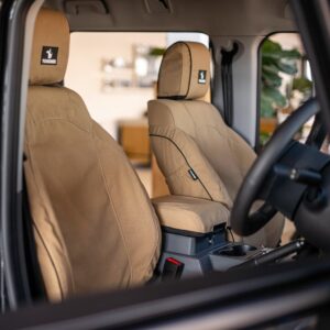 Tougher Front Seat Cover Kit Ineos Grenadier-Light Khaki