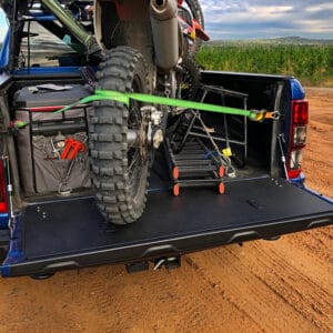 Tailgate Storage Mod - Ford Ranger - Huracan Fabrication-Powdercoated - Afbeelding 4