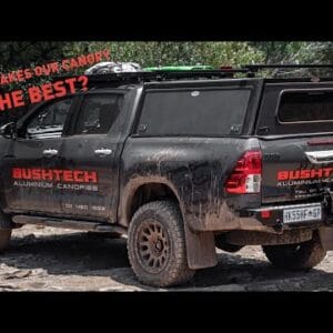 Bushtech Canopy Land Rover Defender 130 Double cab-Aluminium treadplate-Insulated-With LED light - Afbeelding 15
