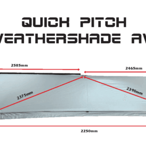 Quick Pitch 180° Luifel - 2,6m-Rechterzijde - Afbeelding 5