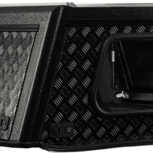 Bushtech Canopy Land Rover Defender 130 Double cab-Aluminium treadplate-Insulated-With LED light - Afbeelding 3