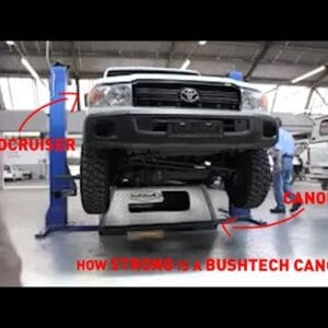 Bushtech Canopy Ford Ranger (2012-2022)-Double Cab-Aluminium treadplate-Insulated-No LED light - Afbeelding 19