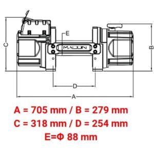 Macon lier PT-24.0 S 12V - 24V - Afbeelding 4